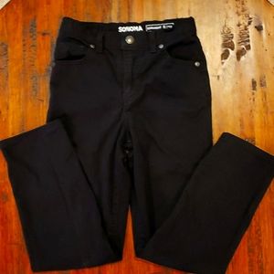 NWOT Boy's black pants-size8R